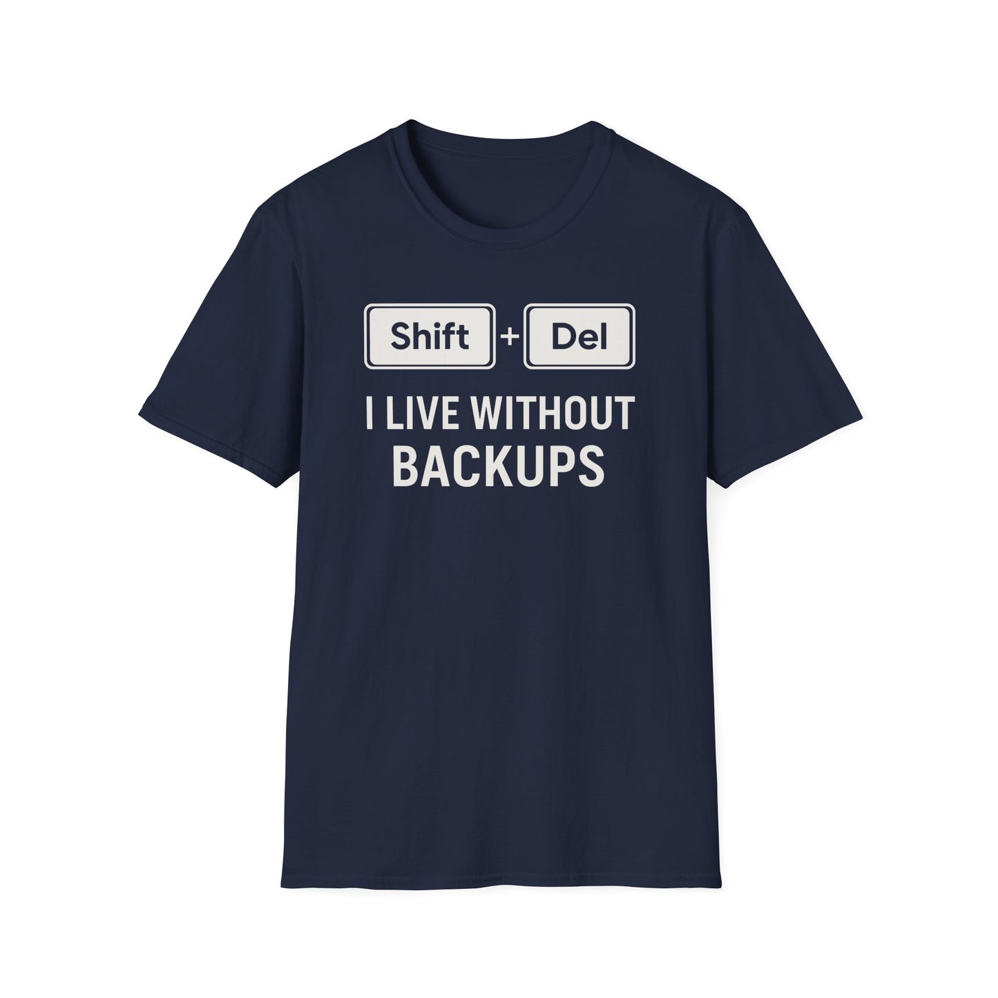 Shift+Del No Backups