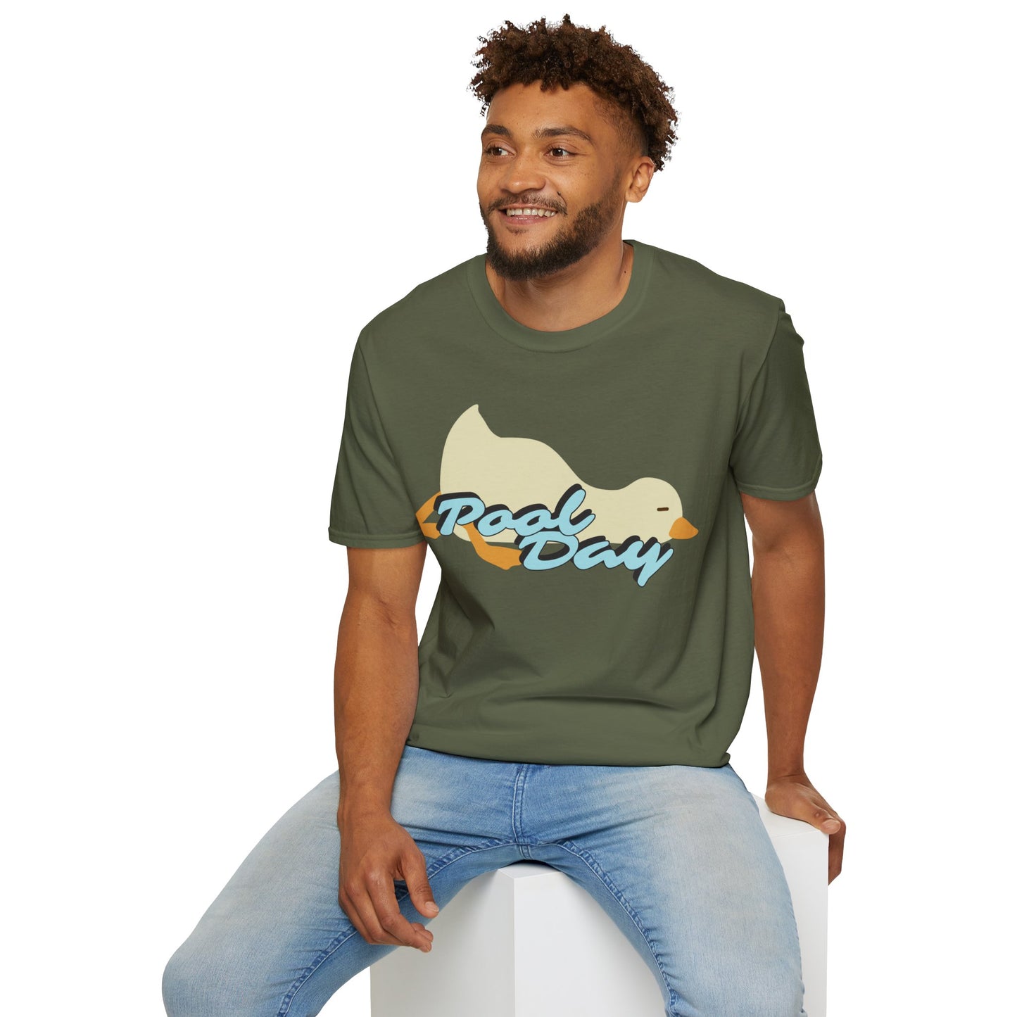 Pool Day Duck T-Shirt