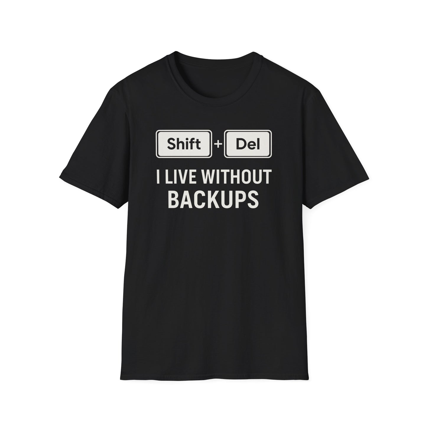 Shift+Del No Backups