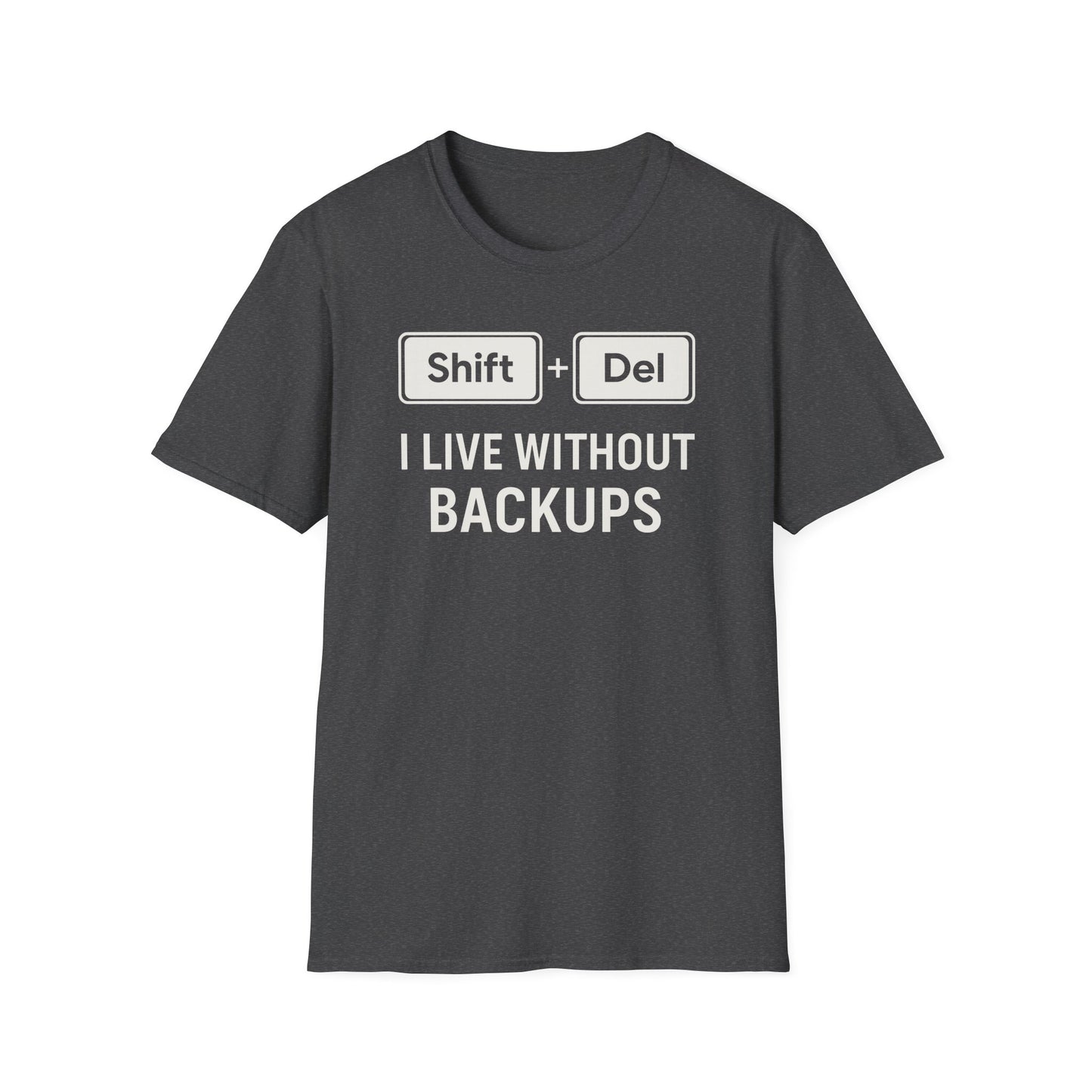 Shift+Del No Backups
