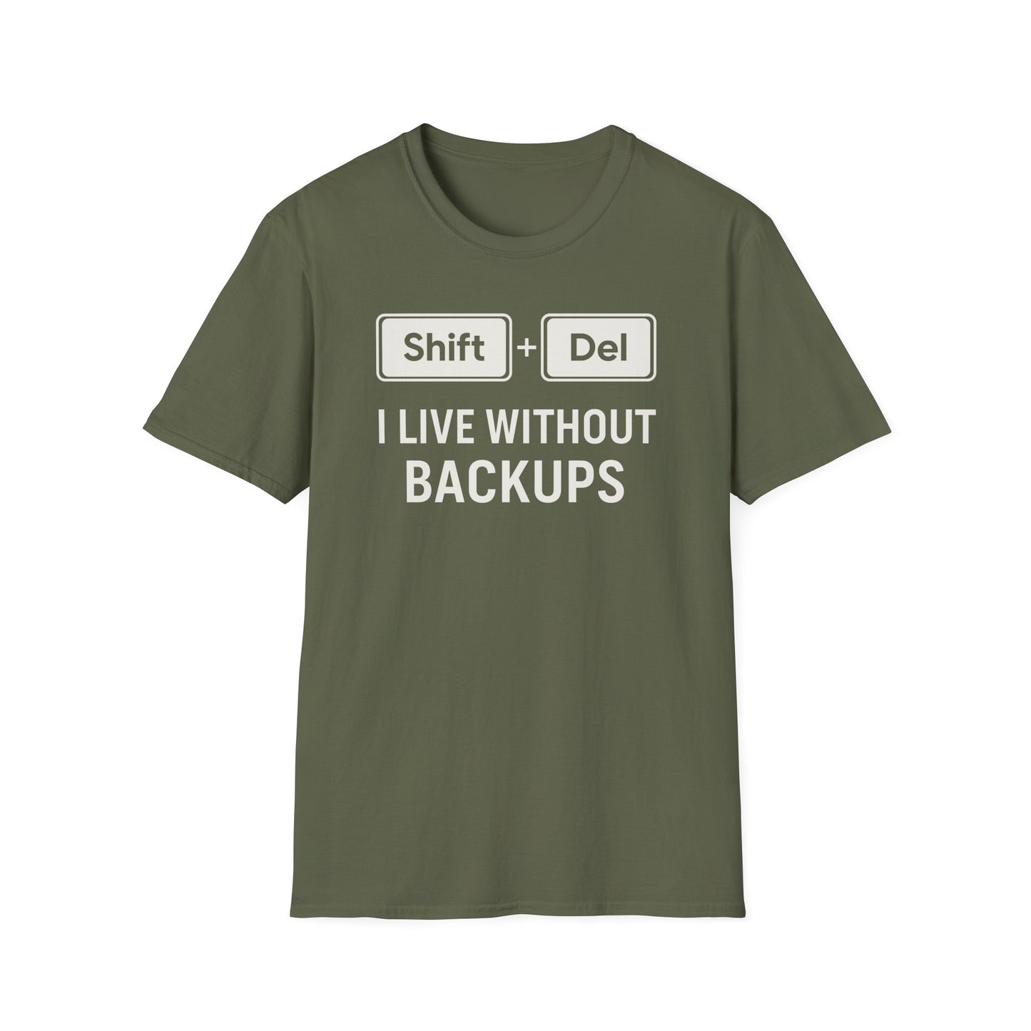 Shift+Del No Backups