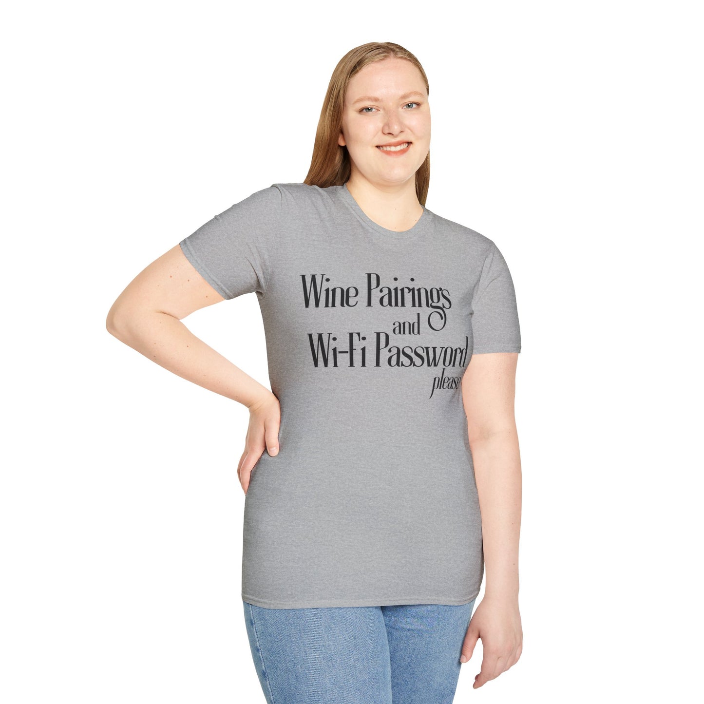 Wine and WiFi T-Shirt