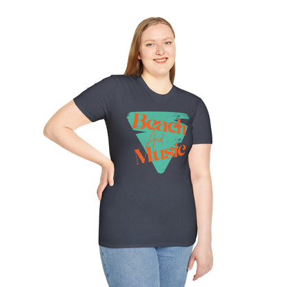 Beach And Music T-Shirt