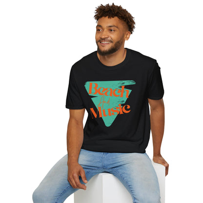 Beach And Music T-Shirt