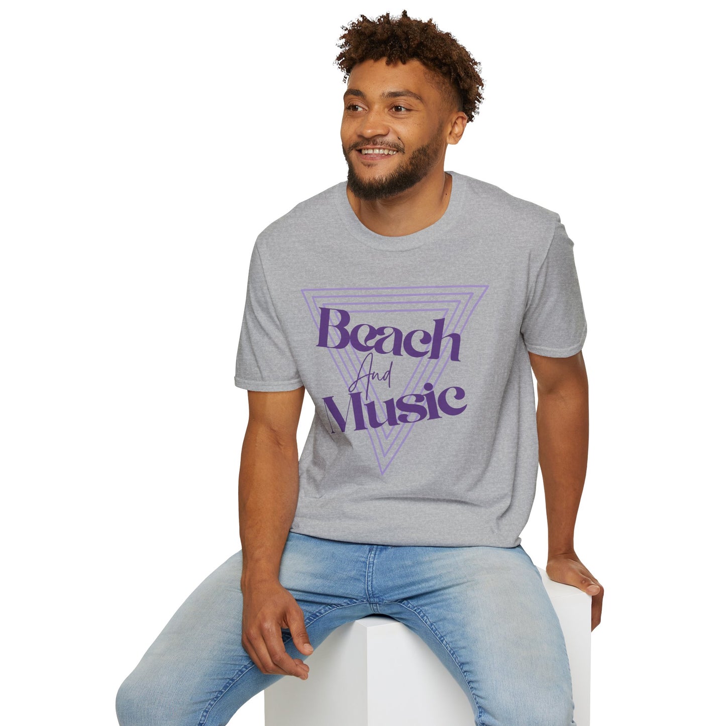 Beach And Music V2 T-Shirt