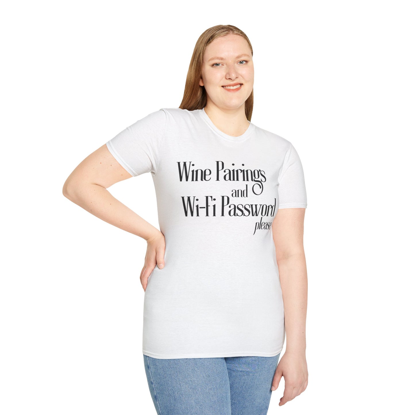 Wine and WiFi T-Shirt