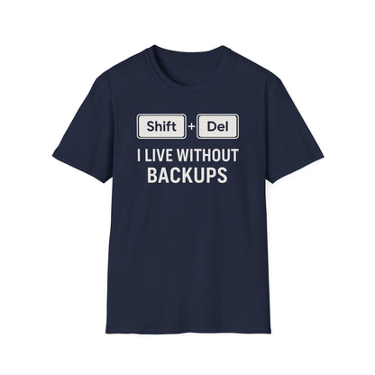Shift+Del No Backups