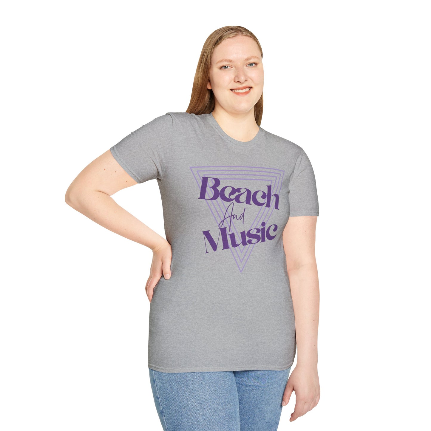 Beach And Music V2 T-Shirt