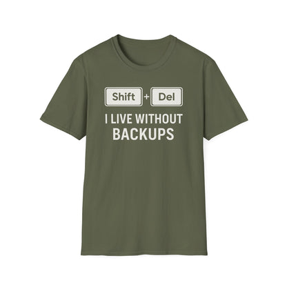 Shift+Del No Backups